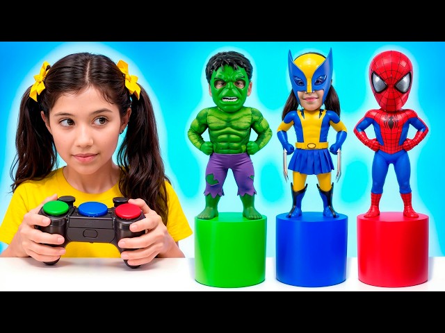 Kids Turn Into Superheroes with the Superhero Game