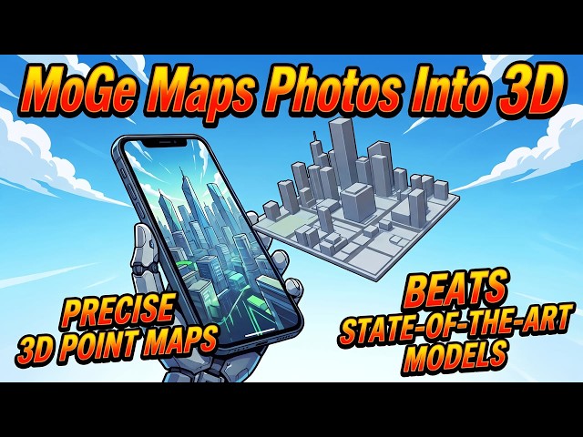 Turn Any Photo into Accurate 3D Geometry with MoGe