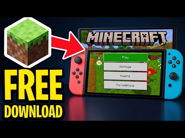 How to Download Minecraft for Free on Switch! (Full 2026 Guide)