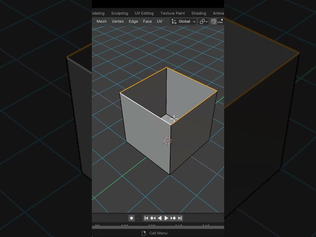 How to fill holes/gaps in blender #3dblendered #tutorial #blender #3d #tips #lifehacks #3dmodeling