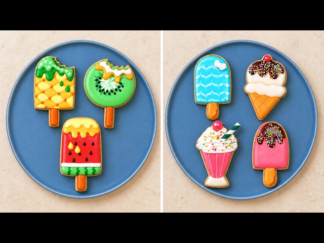 Amazing Summer Cookies 🍉🍦Fun & Creative Cookie Decorating Ideas You'll Love