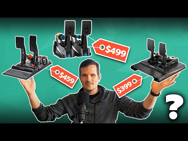 Would we spend $600 on MOZA CRP2, Asetek or Sim-Lab PEDAL SETS?