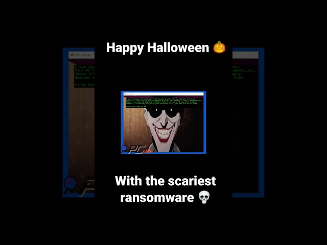 Selection of scariest ransomware for Halloween 🎃 #short #halloween #ransomware #cybersecurity