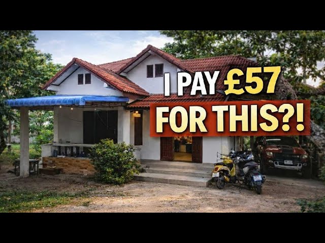 Ep.3 –I Moved Into a $77 House in Thailand…