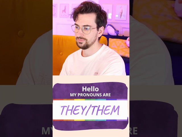 Transphobes don’t like pronouns