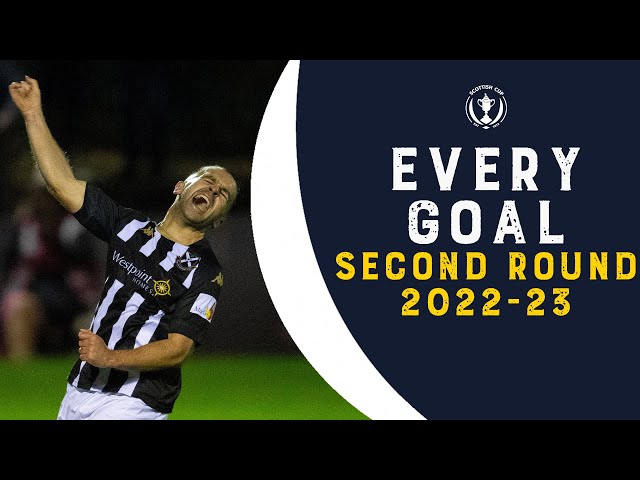 🚀 EVERY GOAL from the Second Round! | Scottish Cup 2022-23