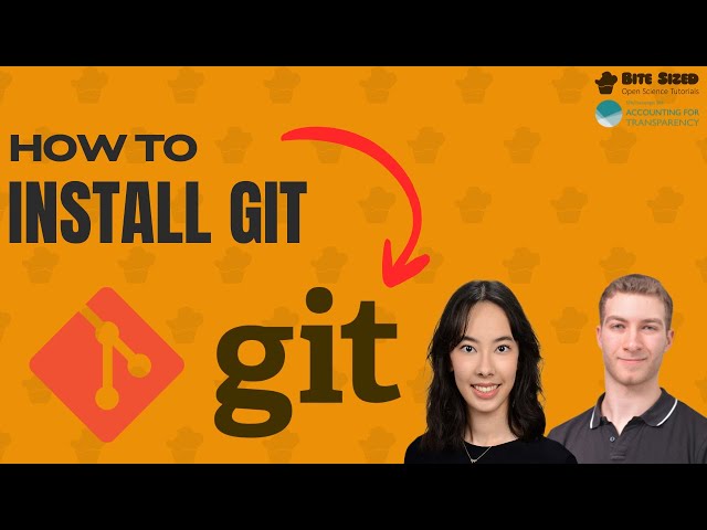 Installing Git | Open Science Tutorials