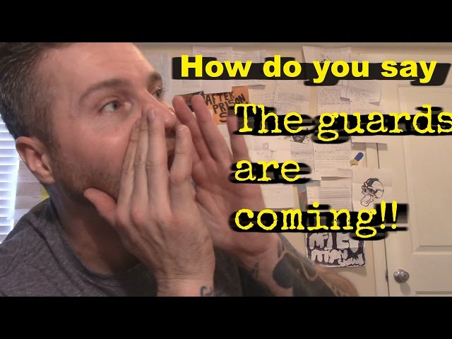 How to TALK like a PRISONER ( prison slang )