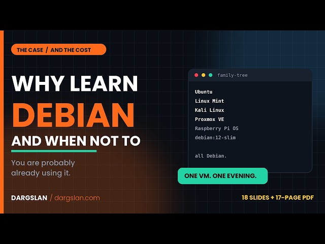 Dargslan Why Learn Debian