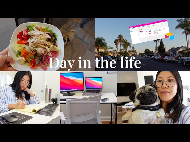 day in the life of a UX Designer (WFH): product meetings, airtable, standups