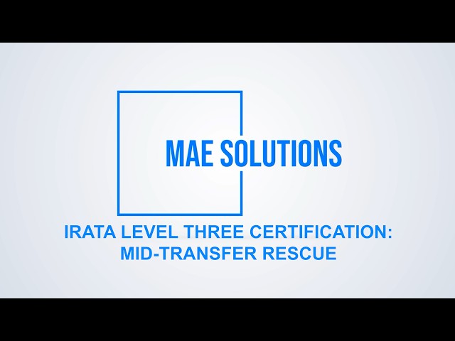 IRATA Level 3 -  Mid-Transfer Rescue