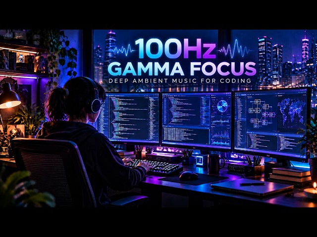 Coding Focus | Micro-Rhythm Ambient for Deep Work
