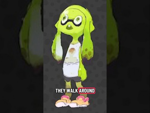 Horrifying Inklings Are Canon #shorts #splatoon #splatoonraiders #nintendo #gaming