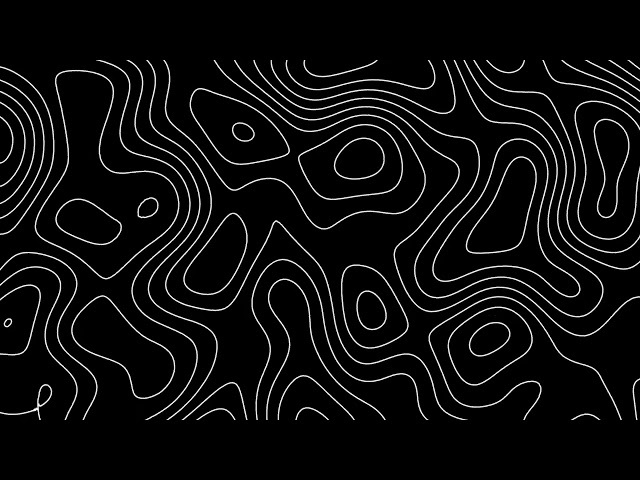 4K Topographic Wallpaper 4k Phone Black | No Copyright Video | No Copyright Stock Video