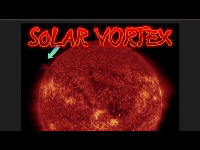 What is inside this tornado on the sun???