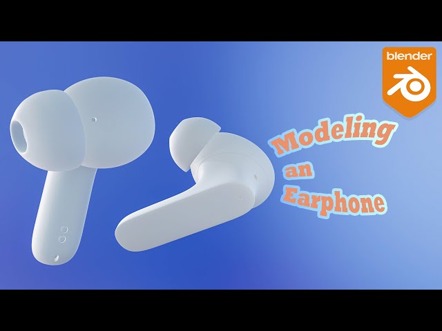 Blender Product Modeling | Boult Mustang Dash (Part 1: Earpiece Modeling)