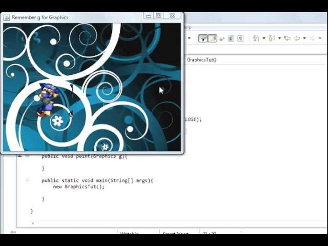 Java programming part 101 Graphics : Java Animation 4 KeyListener