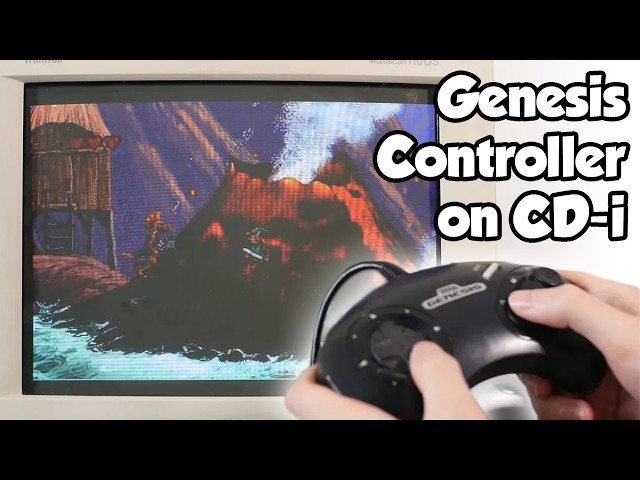 Building a Sega Genesis to Philips CD-i controller adapter