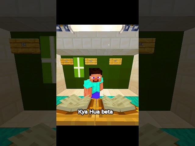 😂 Sir Equal Ka Sign Lagana Bhool Gaye! ||Minecraft Meme #minecraftshorts #minecraftmemes