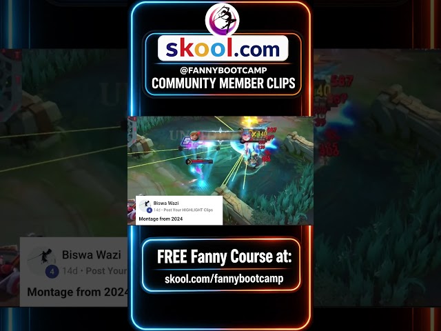 Fanny Bootcamp Skool Member Entry 0001