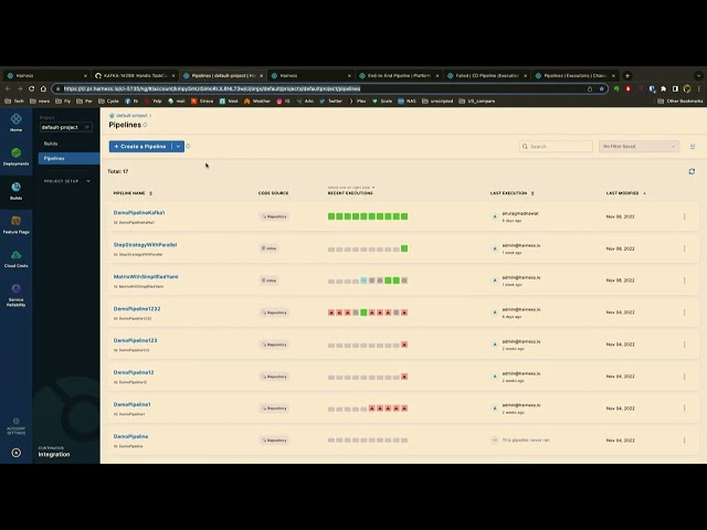 Harness CI 4x Faster Demo