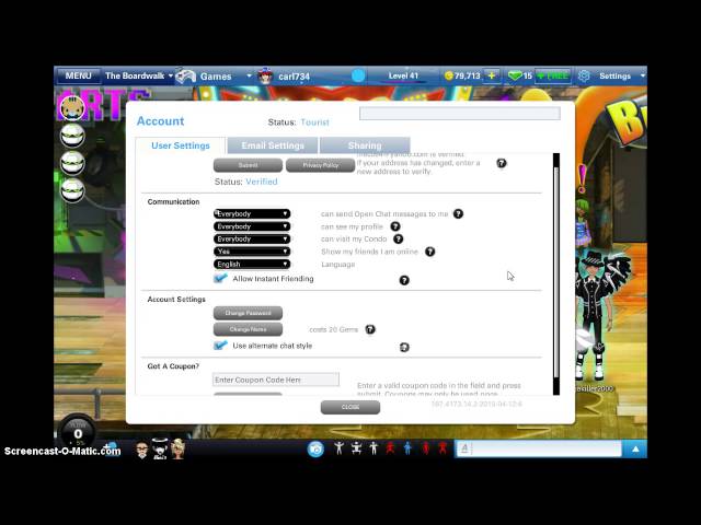 Ourworld How to add the gem codes
