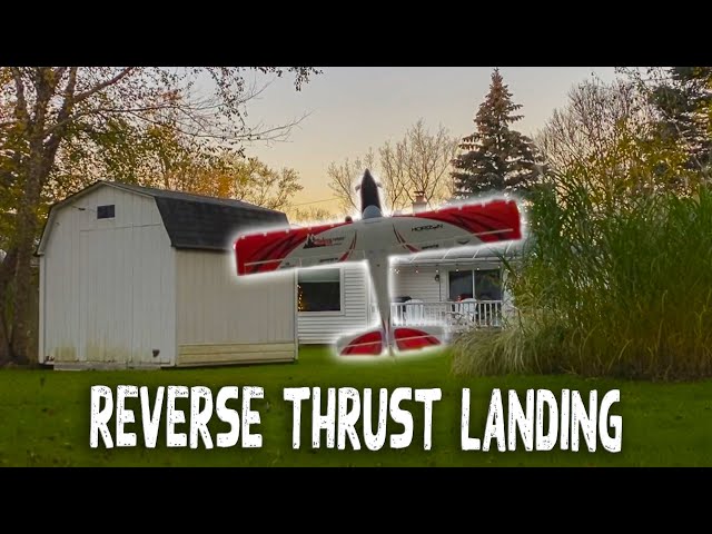 Turbo Timber Evolution | REVERSE THRUST LANDING | 3D | Confined Space