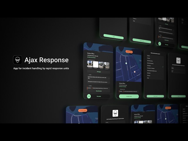 Ajax Response: an app for incident handling by rapid response units