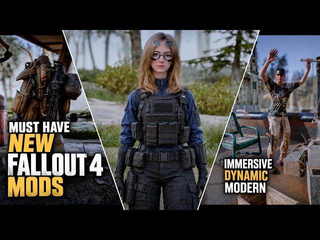 Must Have New Fallout 4 Mods That can make your gameplay feel more immersive, dynamic, and modern