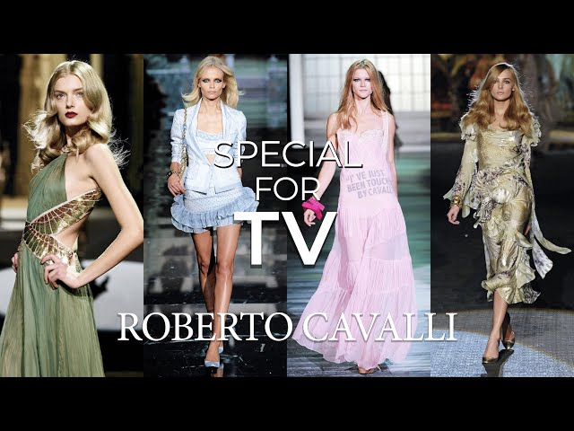 ROBERTO CAVALLI Special For TV (2006-2010) Paris 4K - Canale Moda