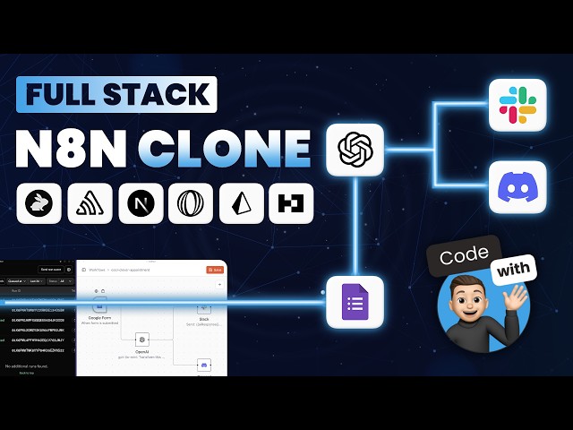 Build and Deploy an N8N & Zapier Clone | Next.js 15, React, Better Auth, Polar | Full Course 2025