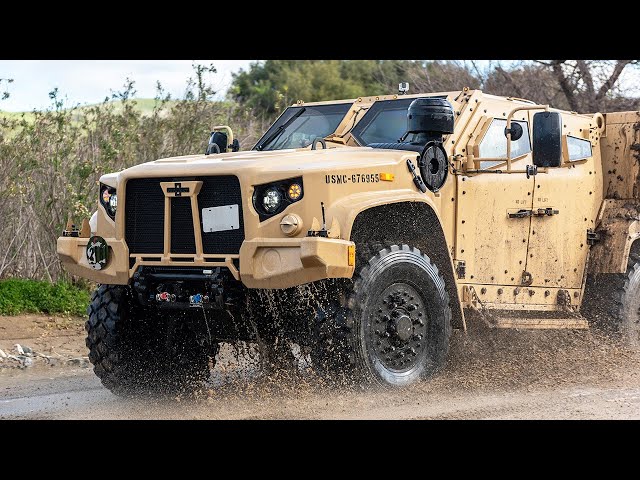 Joint Light Tactical Vehicle (JLTV) Showing Its Overall Capabilities