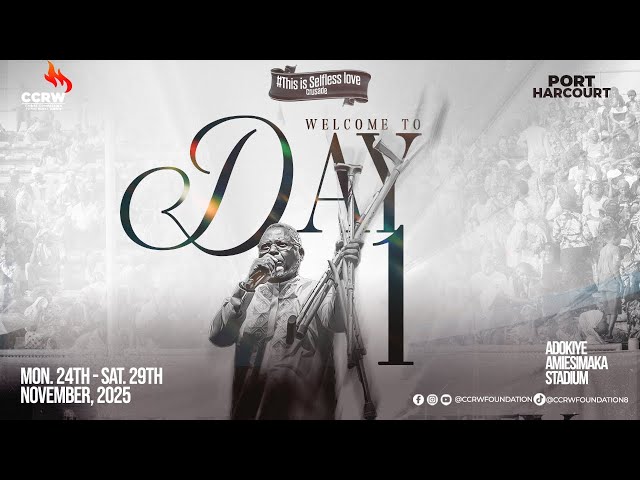 CCRW PORTHARCOURT DAY 1 EVENING