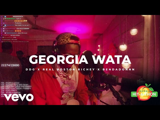 DDG, Real Boston Richey, BenDaDonnn - GEORGIA WATA (Official Visualizer)