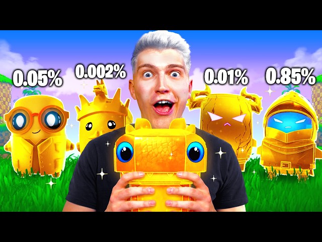 24 hours to get ALL the GOLD SPIRITS on FORTNITE