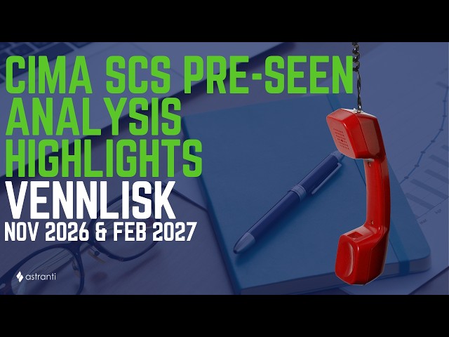 CIMA SCS Vennlisk - Pre-seen Analysis Highlights - November 2026/February 2027