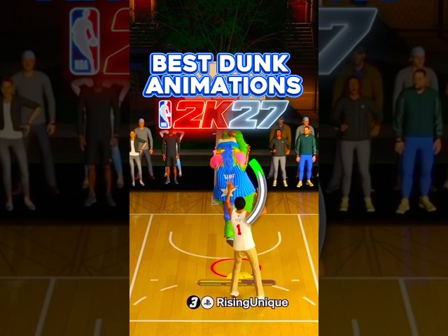 Best Dunk Animations 2K27!
