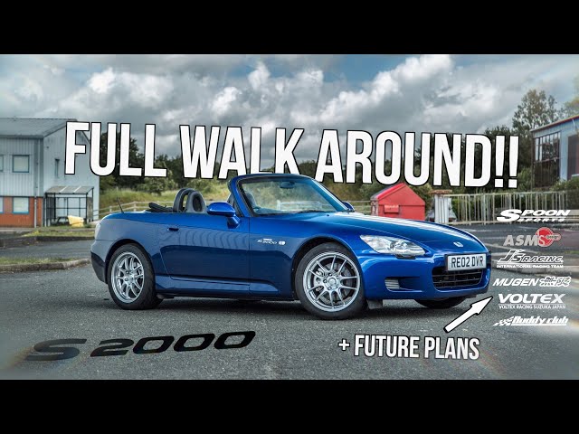 Full Walk Around Of My New Honda S2000!! 4K