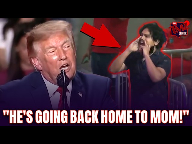 Trump Rally Turns Disruptive as Protesters Clash With Crowd | The TMZ Podcast