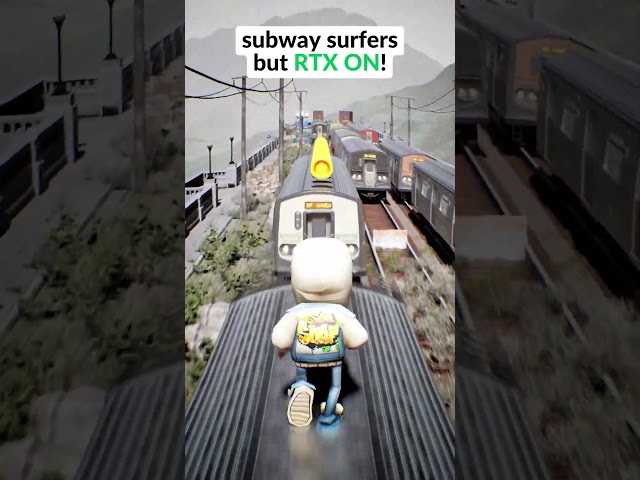 Subway surfers - Jake thinks he's in an Gta game