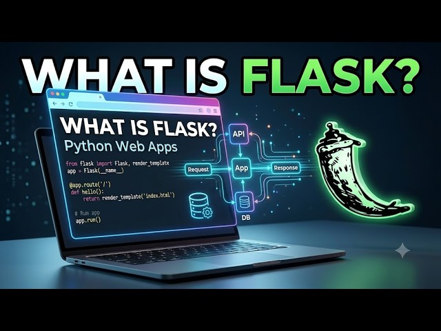 What is Flask in Python? | Flask Tutorial for Beginners | Build Python Web Apps & APIs