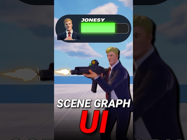 Scene Graph UI in UEFN!