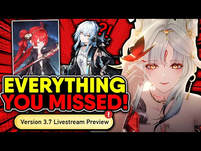 GET READY NOW!! Everything you MISSED in Wuthering Waves 3.7 Livestream Preview!