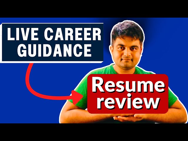 Resume Reviews Live | Career Advice For Tech Jobs