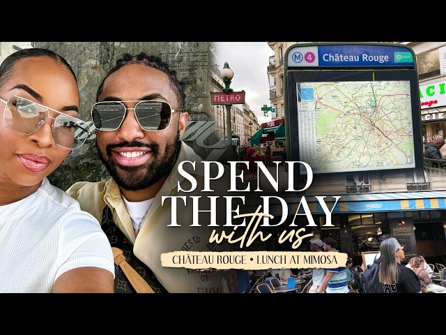 A Day Exploring Paris | Château Rouge, Mimosa & More | The Thompsons Abroad