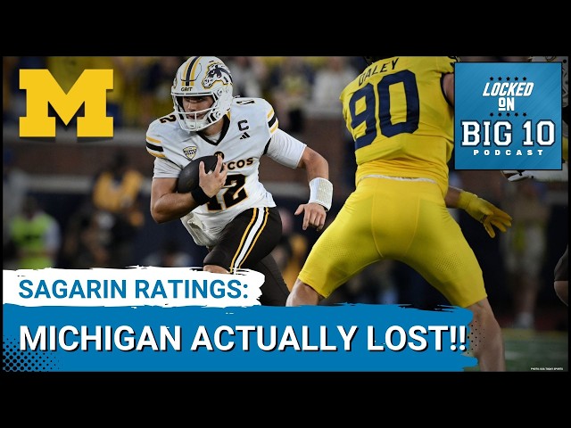 STUNNING REVERSAL: Michigan (0-1) According to KEY NCAA Ratings System used by CFP Committee!