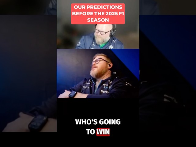 Last Year's Predictions Before Season Start! #f1