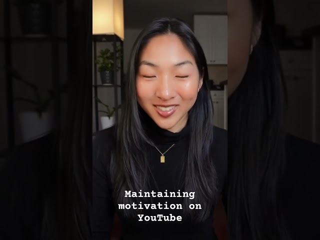 My mindset on maintaining motivation on YouTube #shorts