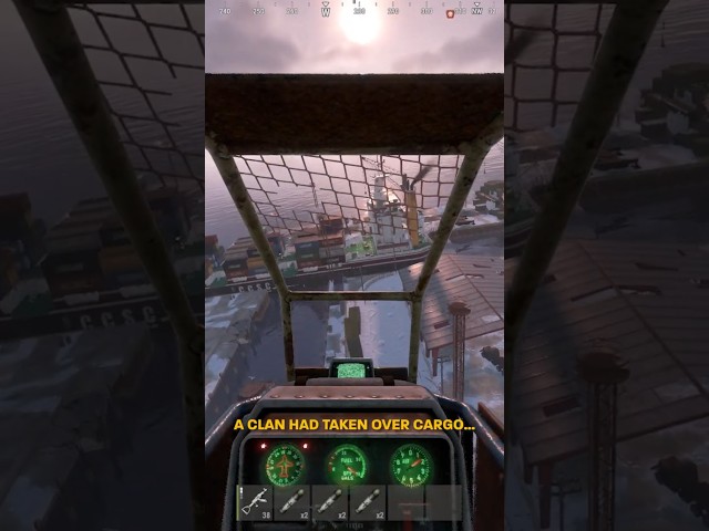 Solo takes out a Clan on Cargo #aloneintokyo #rust #solo #solorust #rustbase #shorts
