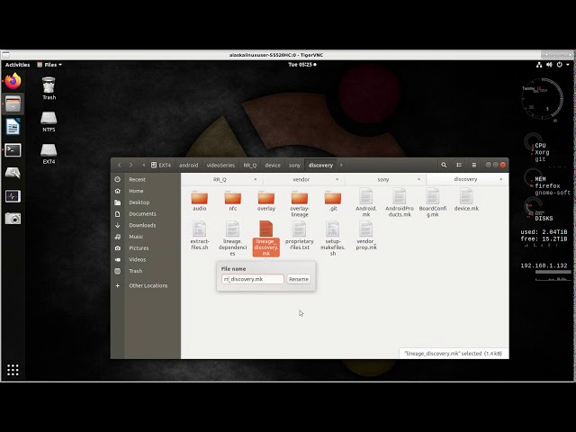 Changing a device tree for another rom, Lineage to RR.